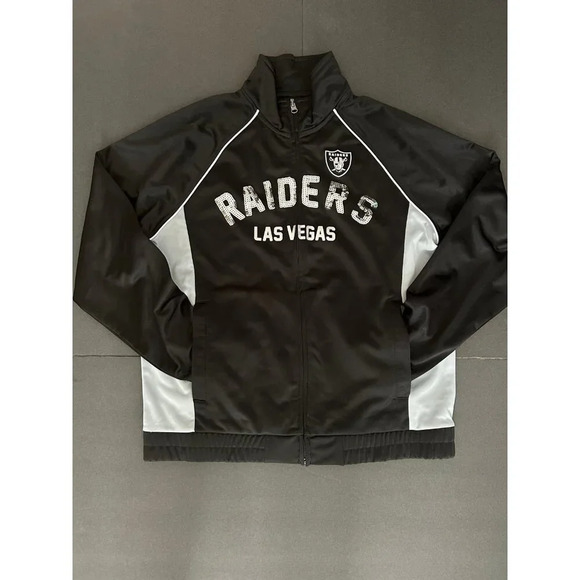 new‎ womens las vegas raiders light jacket sz large - Picture 1 of 4